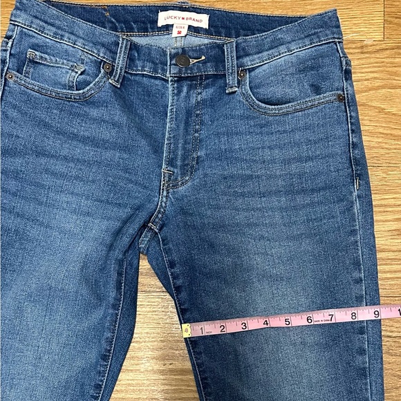 LUCKY BRAND Sweet Mid Rise Straight Blue Jeans - Picture 4 of 8